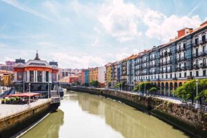 Mercado de la ribera en Bilbao
