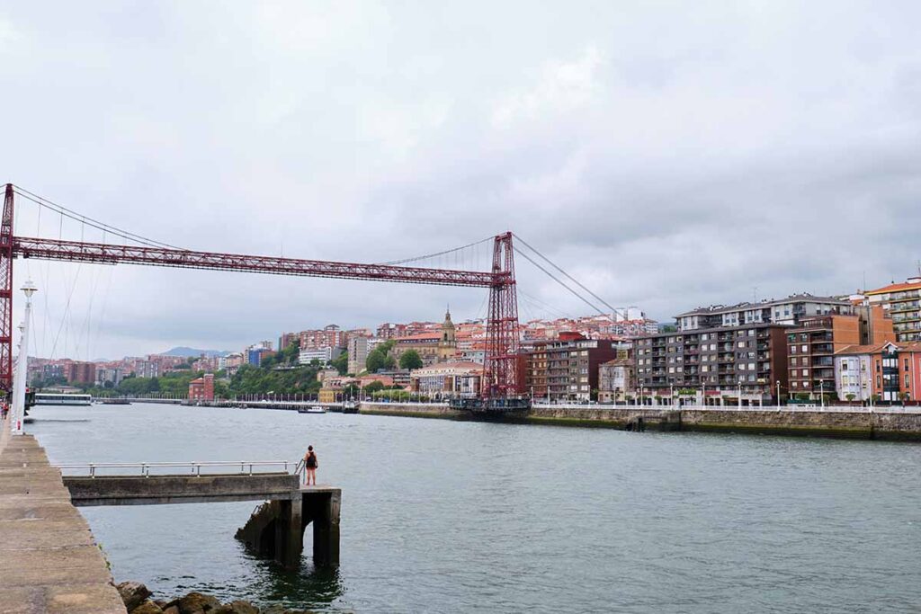 Portugalete, pueblo de Bizkaia con parada de tren